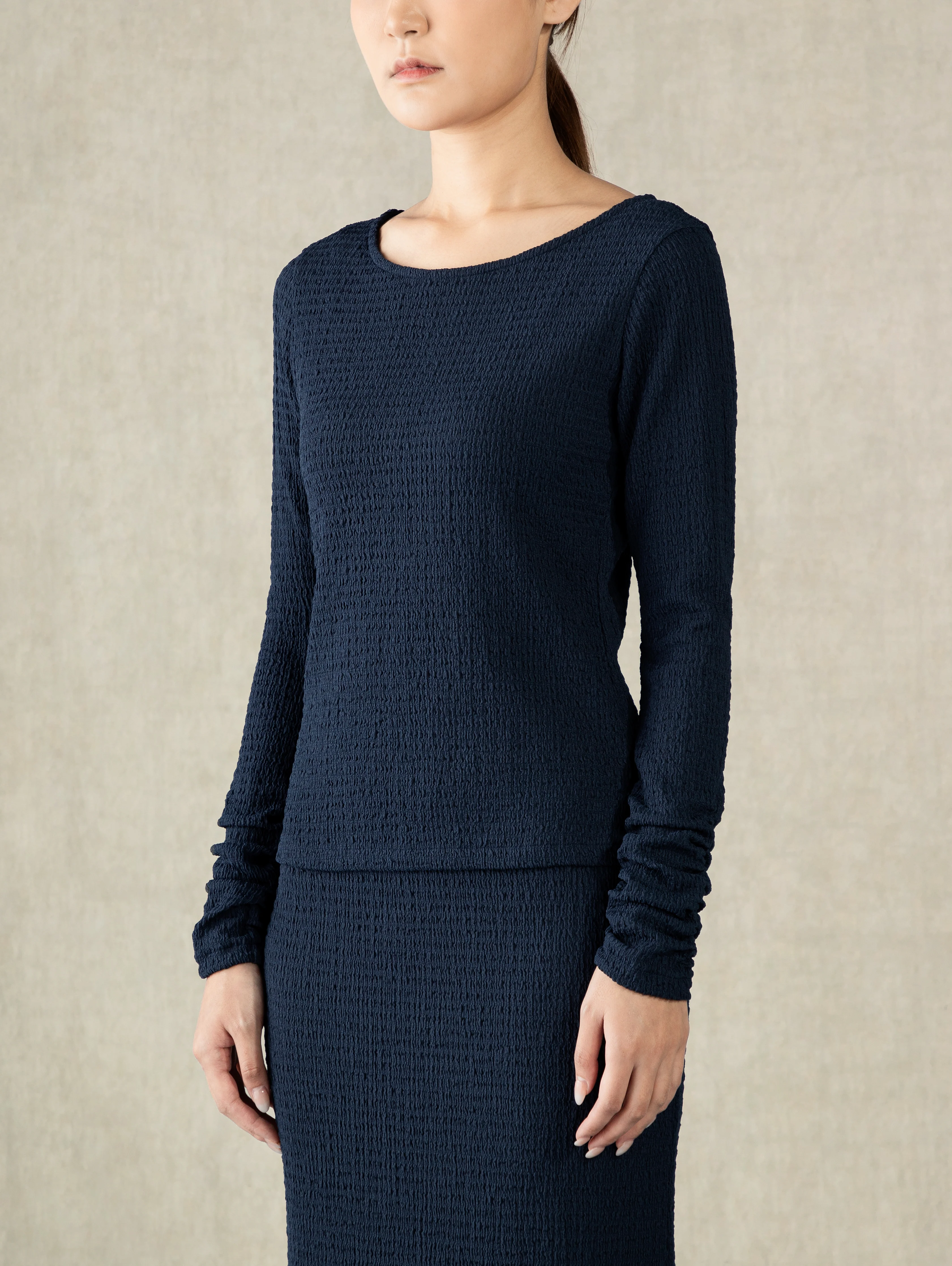 Crunched Sleeve Top - Image 15