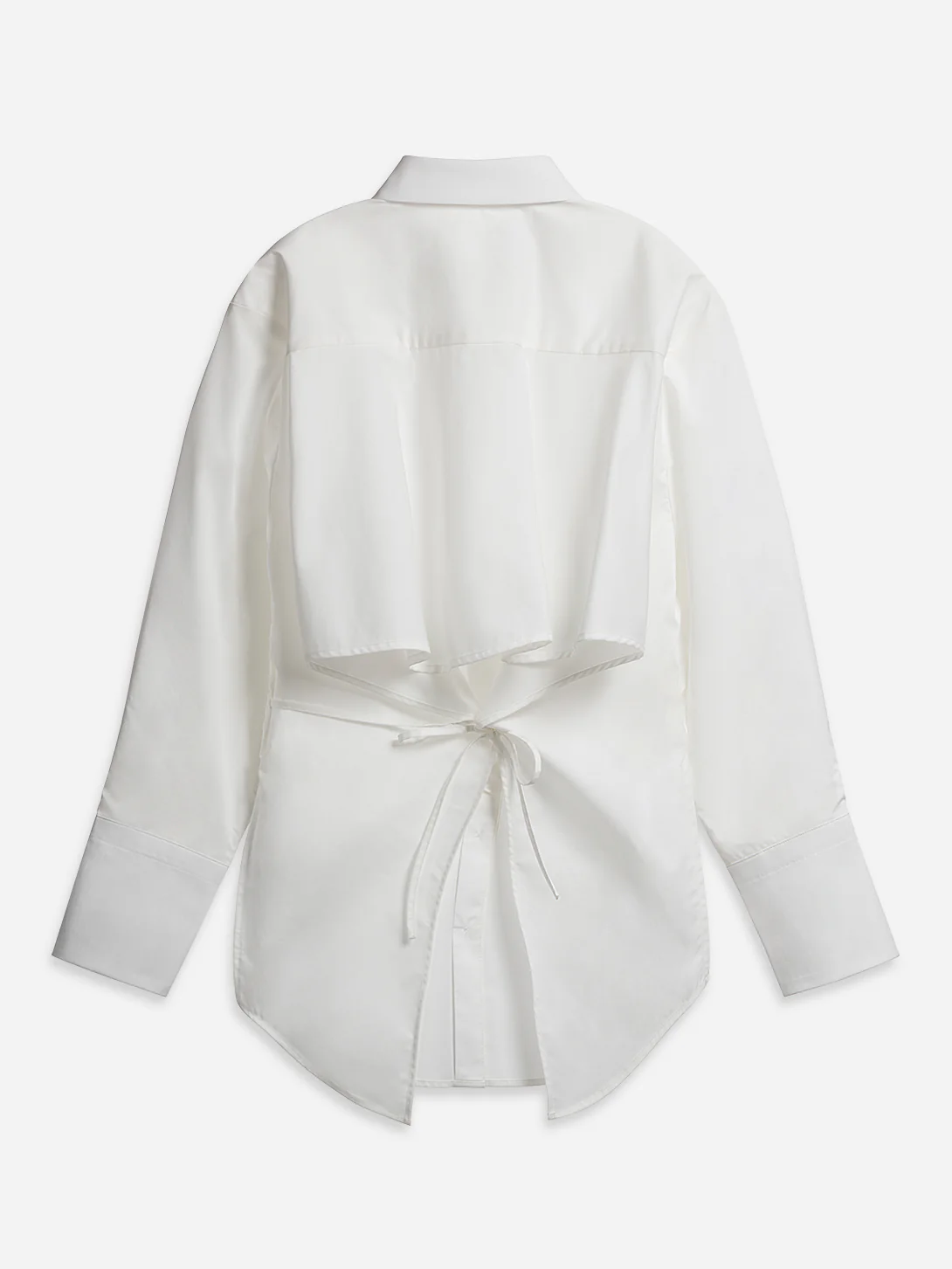 Folded Open Back Shirt - Image 6
