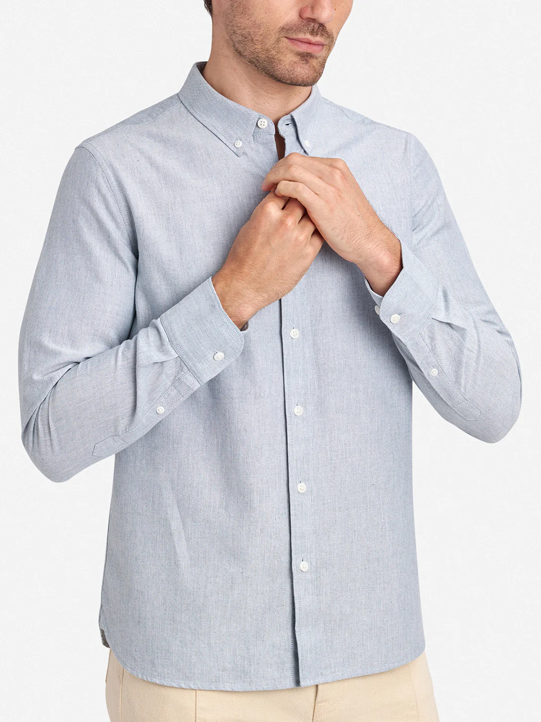 Fulton Heather Oxford Shirt - Image 3